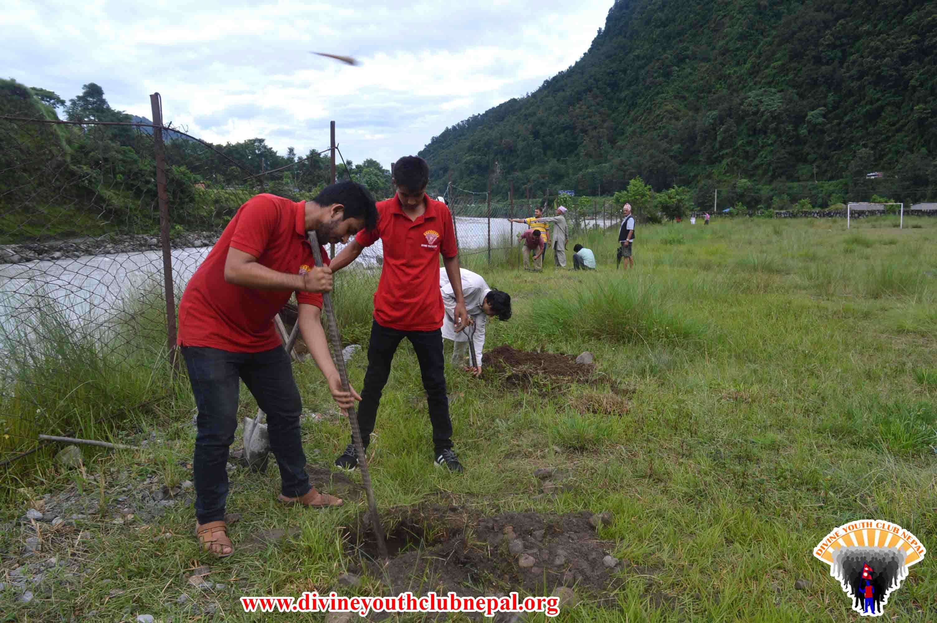 Tree-Plantation-Program-Pokhara-2074
