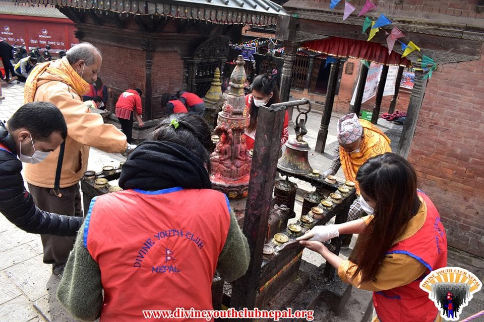 Siddhikali-Temple-cleaning-Bhaktapur-2075-5