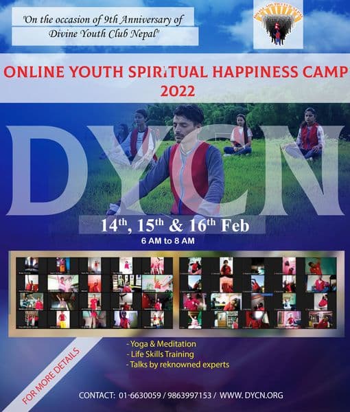 online spiritual happiness camp 2078