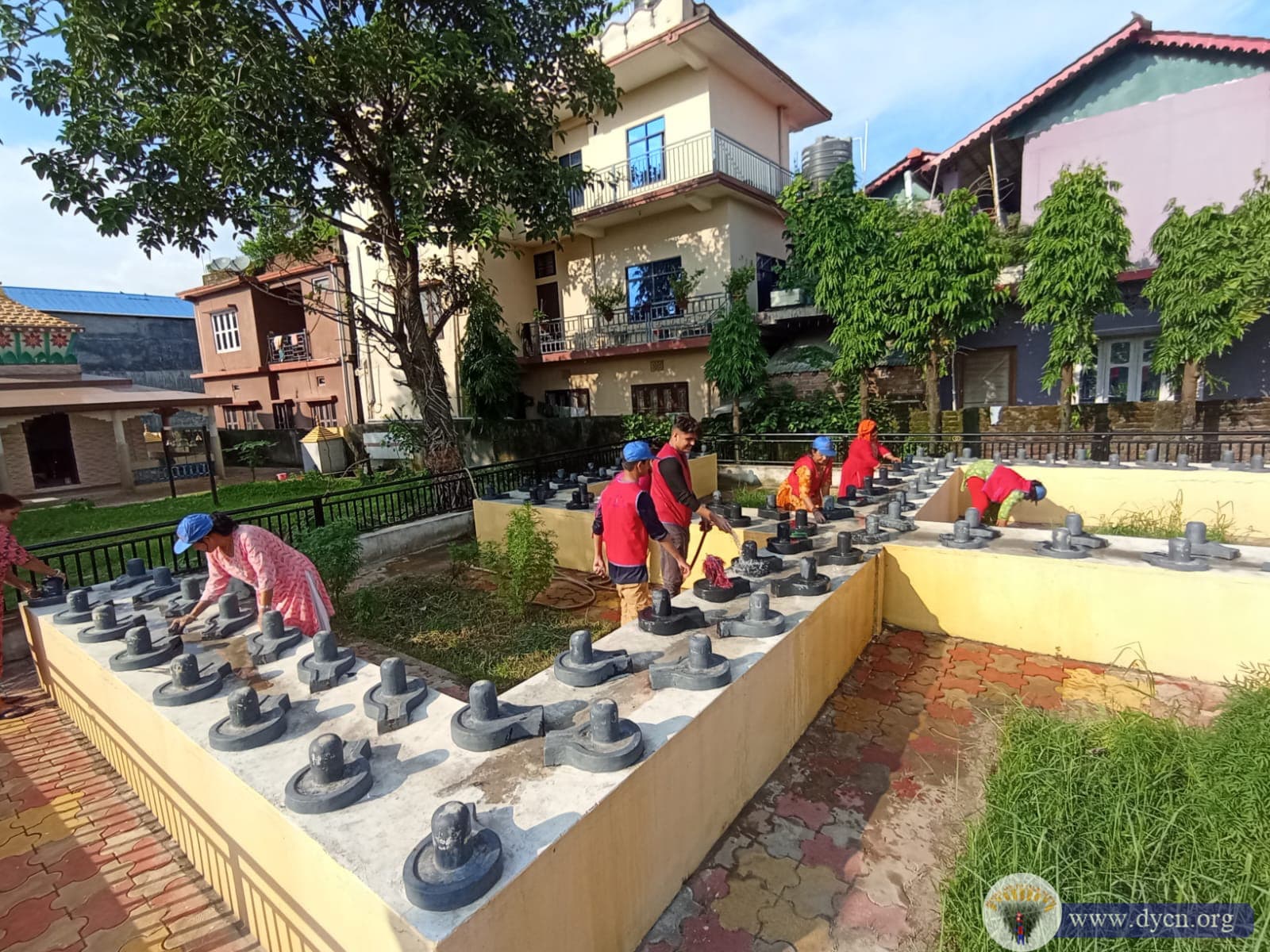 Temple cleaning program at Morang 2080(2)
