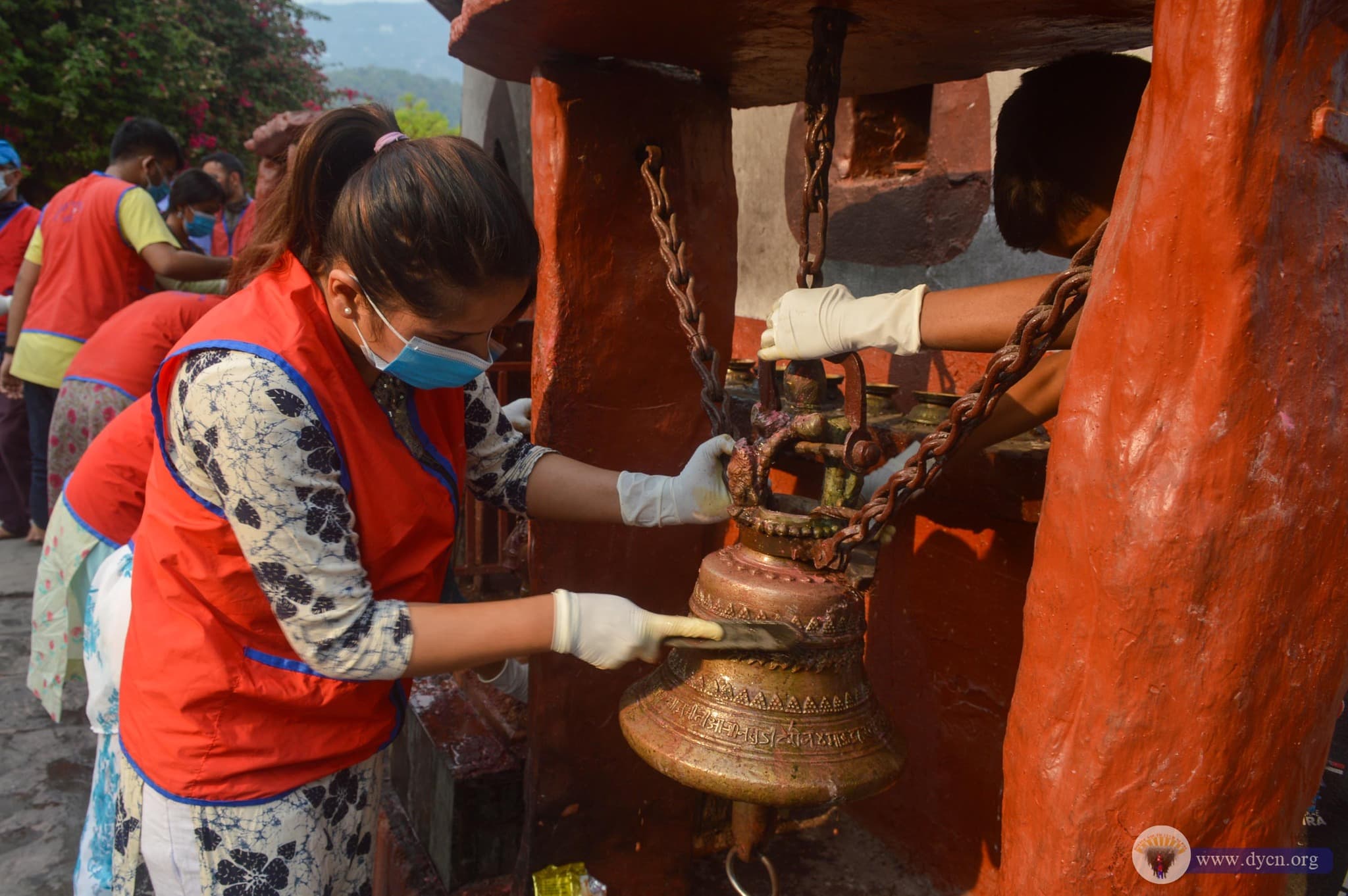 Temple Cleaning program at Pokhara 2080(2)