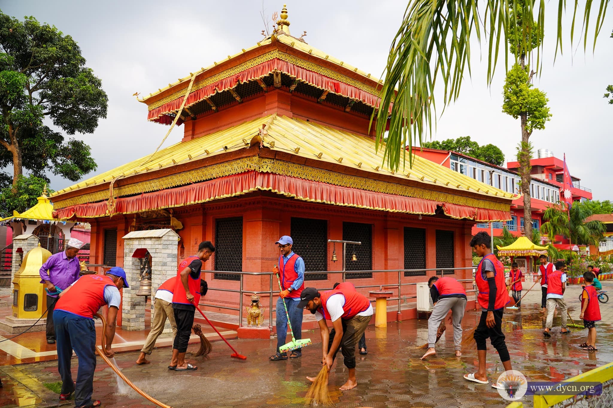 Temple Cleaning Program at Hetauda 2081(2)