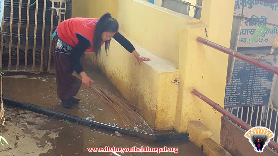 Temple-cleaning-at-Gulmi-2073