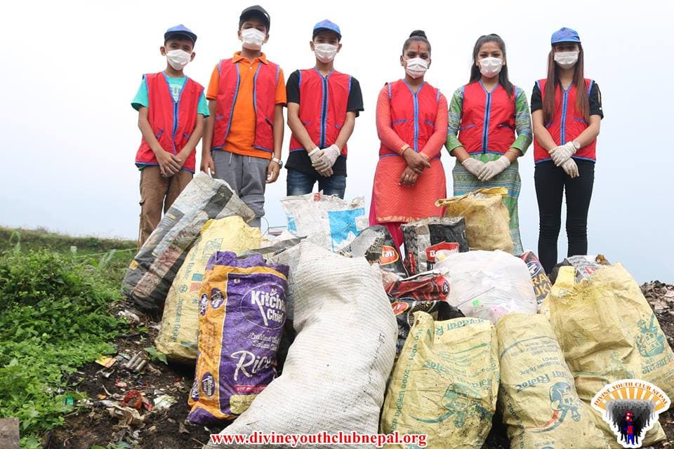 wastage-management-around-Aadhikhola-Riverat-Waling-Syangja-2075