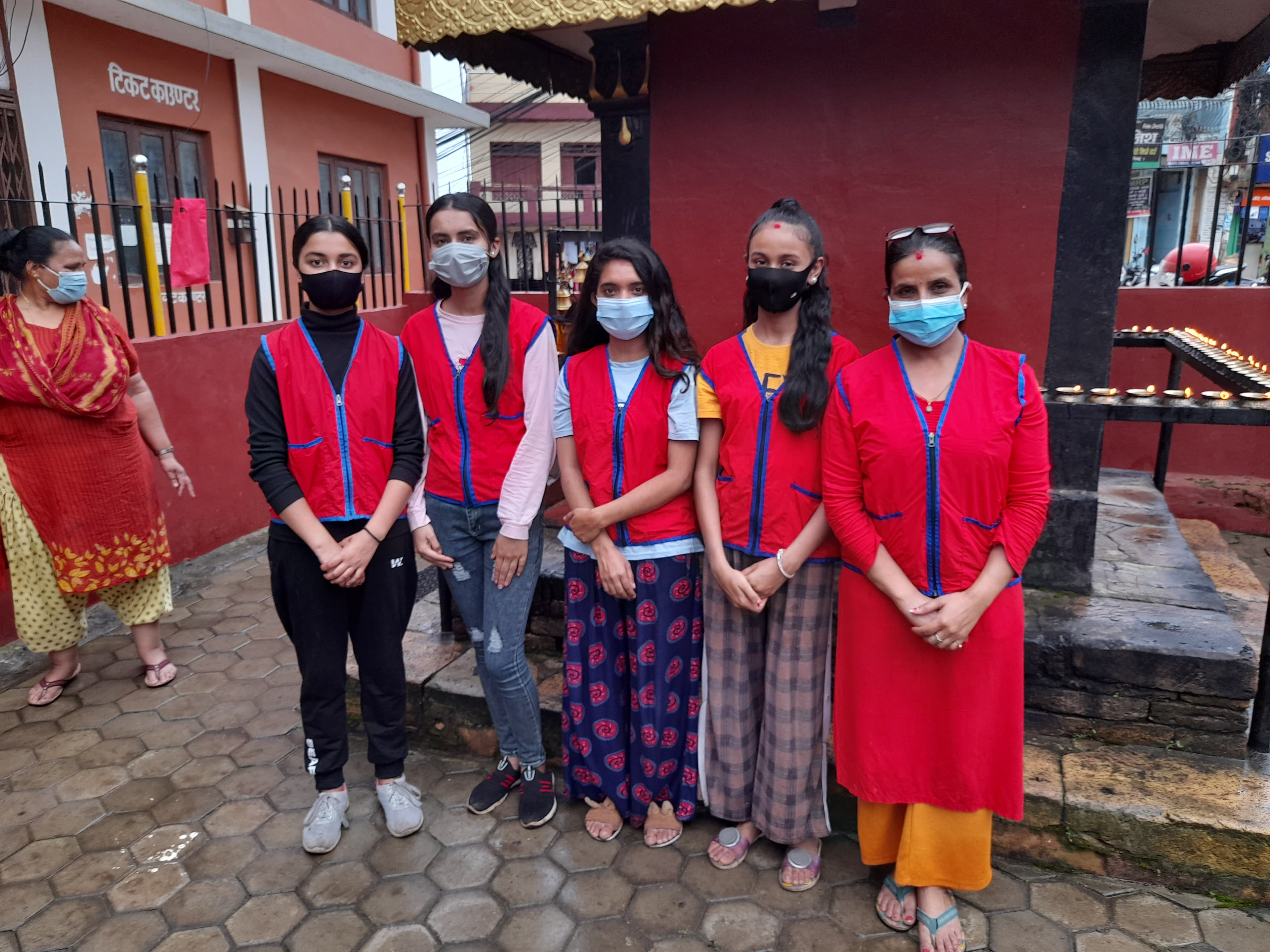 Temple Cleaning Program at Shree Ganesh Mandir, Tansen, Palpa 2078 (2)