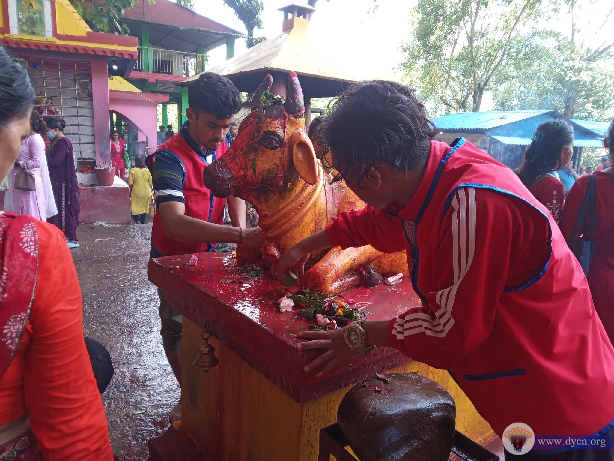 Volunteering & Temple Cleaning Program at Syangja 2080(3)