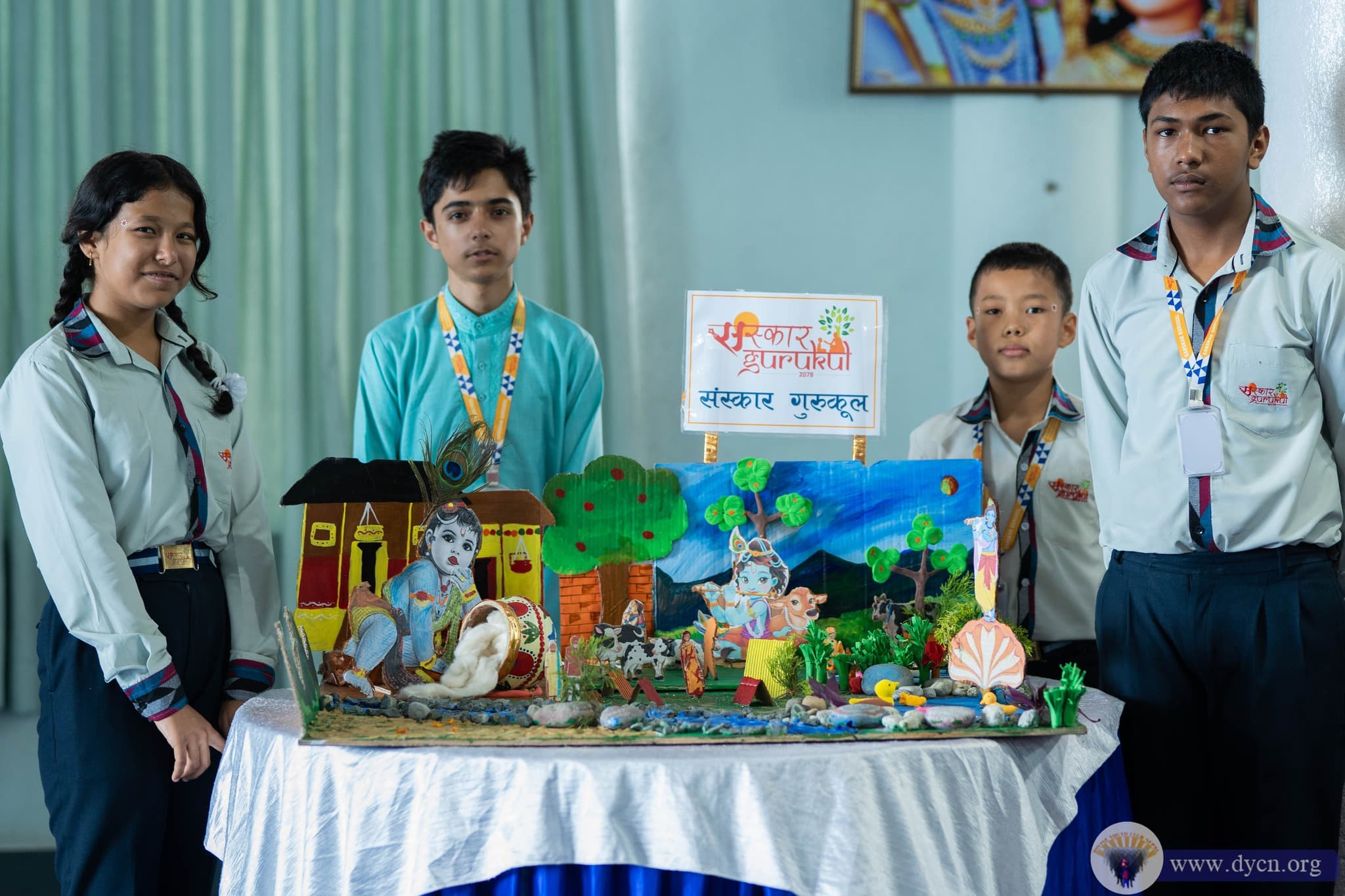 Art Exhibition at Bhakti Mandir, Shyama Shyam Dham, Thimi 2080(3)